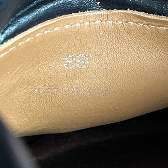 See by Chloé Black Lyvi Mules. Calfskin Leather See by Chloe Slip On Sandals. - Picture 14 of 16